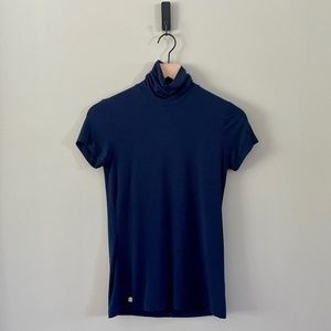 Lauren Ralph Lauren Mock Neck Tee